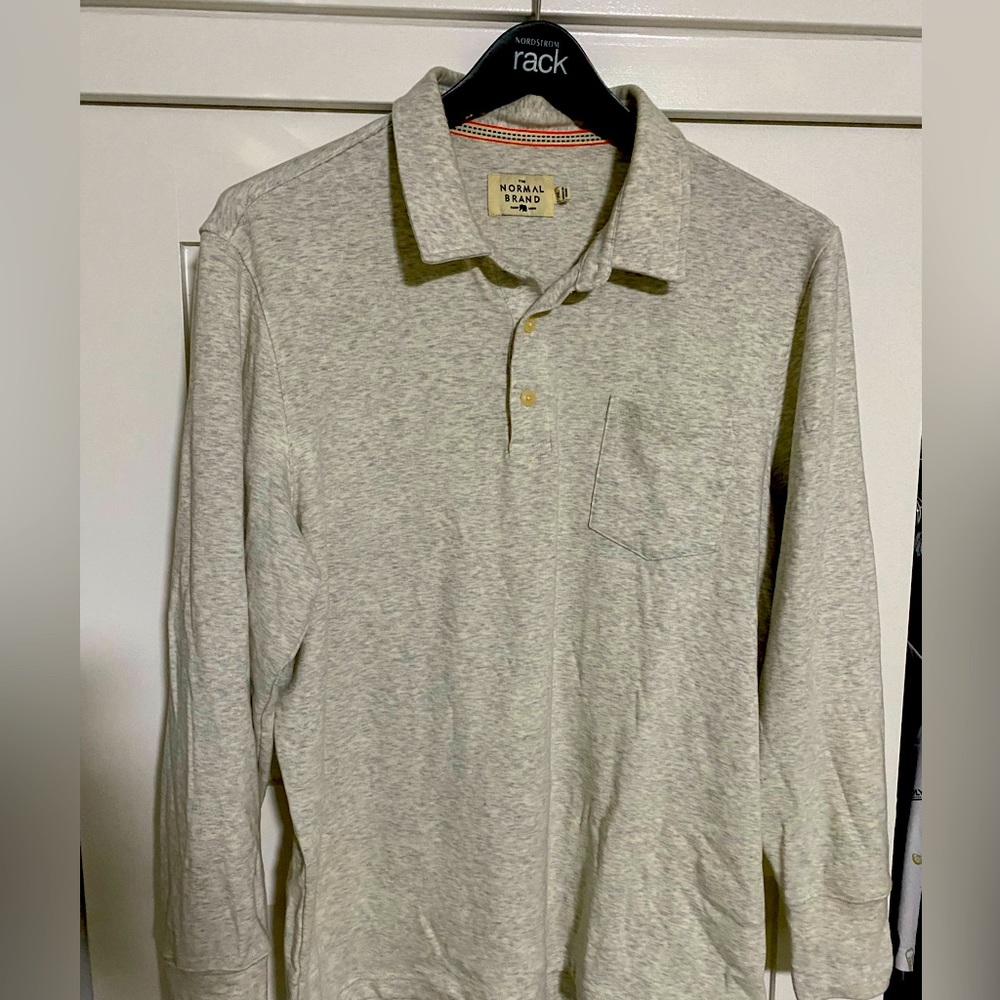 Normal Brand Purmesco long sleeve collared shirt